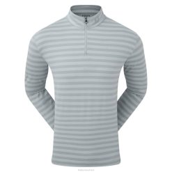 ZHZH1065 jersey pêssego listra tom cinza chill-out Footjoy cinza
