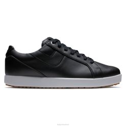 ZHZH1345 fj liga mulheres preto-branco Footjoy Preto branco