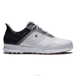 ZHZH1350 mulheres stratos branco-preto-rosa Footjoy branco-preto-rosa