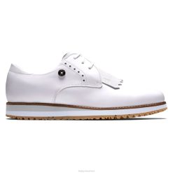 ZHZH1365 esporte retrô mulheres branco-azul Footjoy Branco azul