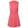 ZHZH1376 vestido de golfe coral brilhante Footjoy coral brilhante