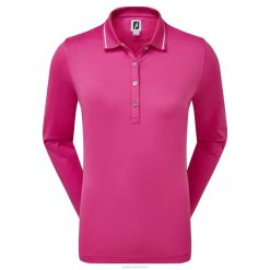ZHZH1405 camisa térmica feminina manga longa rosa Footjoy rosa