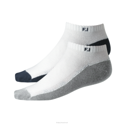 ZHZH1479 Prodry Sportlet leve pacote de 2 pares branco Footjoy branco
