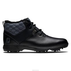 ZHZH1517 bota preta de inverno fj feminina Footjoy preto