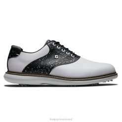 ZHZH1653 tradições da galáxia branco-preto Footjoy galáxia branco-preto