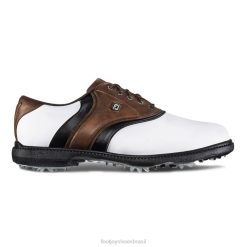 ZHZH1657 originais fj branco-marrom Footjoy branco-marrom