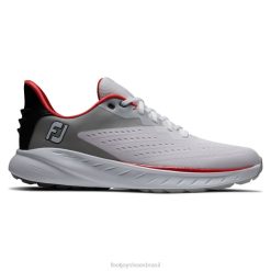 ZHZH1665 branco-preto-vermelho flex xp Footjoy branco-preto-vermelho