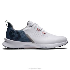 ZHZH1687 combustível fj branco-azul Footjoy Branco azul