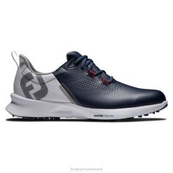 ZHZH1688 fj combustível azul marinho Footjoy branco marinho