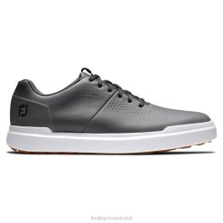 ZHZH1710 contorno casual carvão Footjoy carvão