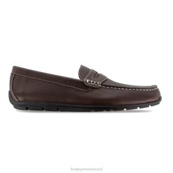 ZHZH1719 marrom club casual penny loafer Footjoy castanha