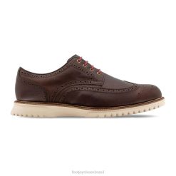 ZHZH1729 club casuals wing tip marrom Footjoy marrom