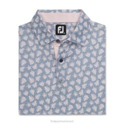 ZHZH1789 grafite-quartzo rosa atlético ajuste sombra palma impressão lisle auto colar Footjoy quartzo grafite rosa