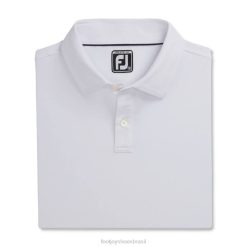 ZHZH1872 colarinho branco atlético liso liso lisle Footjoy branco