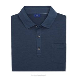 ZHZH1933 camisa jersey urze bluestone Footjoy urze azul