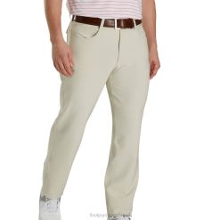 ZHZH1985 Calça 5 bolsos pedra Footjoy pedra