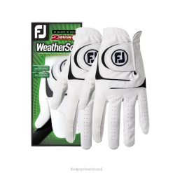 ZHZH2209 clima macio de 2 unidades branco Footjoy branco