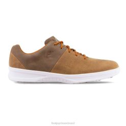 ZHZH2276 contorno marrom estilo casual-anterior Footjoy marrom