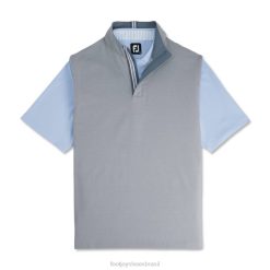 ZHZH2295 camisa stretch cinza urze - estilo da temporada anterior Footjoy urze cinza