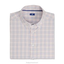 ZHZH2328 algodão elástico xadrez aberto - estilo da temporada anterior rosa claro Footjoy luz rosa