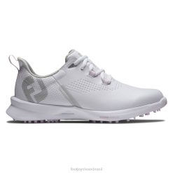 ZHZH2346 mulheres brancas de combustível fj Footjoy branco