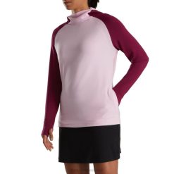 ZHZH2460 moletom com capuz feminino fig-rosa Footjoy rosa-figo