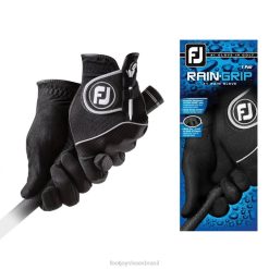 ZHZH2524 par rainrip feminino preto Footjoy preto