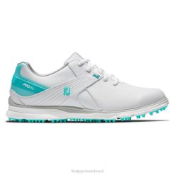 ZHZH2531 white-aqua pro sl feminino - estilo da temporada anterior Footjoy branco-aqua