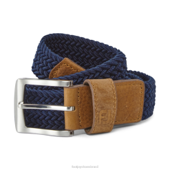 ZHZH2601 cinto de golfe tecido marinho Footjoy marinha