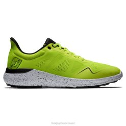ZHZH2657 neon amarelo flexível brilho cítrico Footjoy Neon amarelo