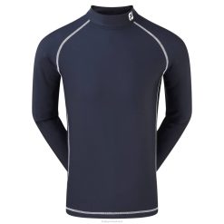 ZHZH265 camisa camada base térmica azul marinho Footjoy marinha