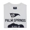 ZHZH2690 camiseta gráfica jersey branca Footjoy branco