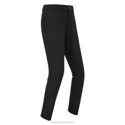 ZHZH2722 calça slim fit preta Footjoy preto