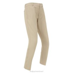 ZHZH2723 calça cáqui performance slim fit Footjoy cáqui