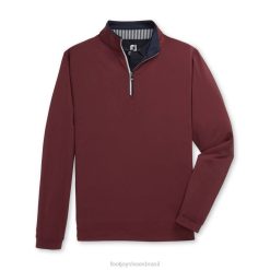 ZHZH2740 zíper leve vermelho-marinho Footjoy vermelho-marinho