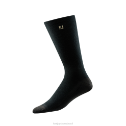 ZHZH2802 tripulação leve prodry preta Footjoy preto