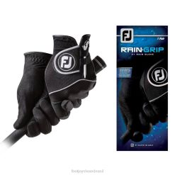 ZHZH2816 par de chuva preto Footjoy preto