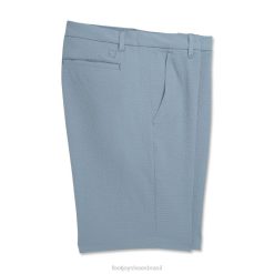ZHZH2898 shorts seersucker cinza pomba 10'' costura interna - estilo da temporada anterior Footjoy pomba cinza