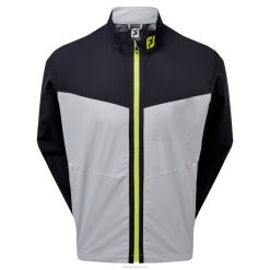 ZHZH295 jaqueta fj hydrolite preto-cinza-limão Footjoy preto-cinza-limão