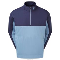 ZHZH302 azul marinho-denim fj hydroknit 1-2 zip Footjoy jeans marinho