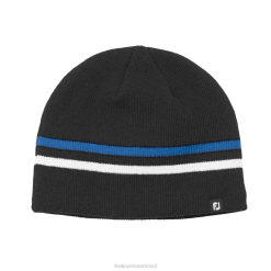 ZHZH3030 gorro preto de malha de inverno Footjoy preto
