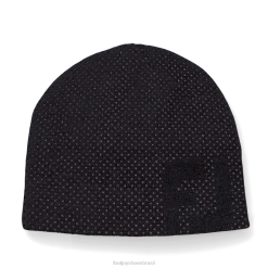 ZHZH3035 gorro em malha jacquard preto Footjoy preto