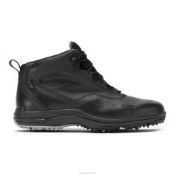 ZHZH407 bota preta de golfe de inverno Footjoy preto