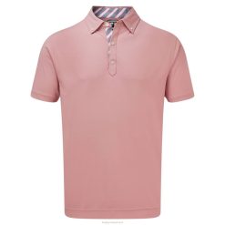 ZHZH458 capa jacquard olho de pássaro vermelho com acabamento em listras Footjoy capa vermelha