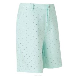 ZHZH506 short azul menta fj lite tapered fit Footjoy azul menta