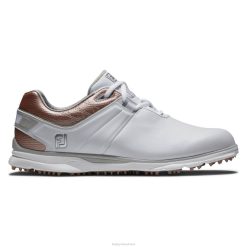 ZHZH527 white-rose pro sl feminino Footjoy Rosa Branca