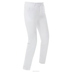 ZHZH603 calça stretch branca Footjoy branco