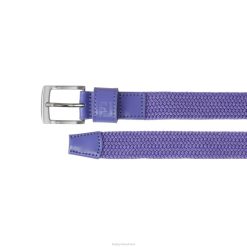 ZHZH793 cinto trançado feminino violeta Footjoy tolet