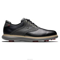 ZHZH818 tradições negras fj Footjoy preto