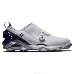 ZHZH828 tour branco-marinho-cinza alfa dupla boa Footjoy branco-marinho-cinza